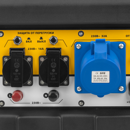 Бензиновый генератор DENZEL PS 90 EA фото