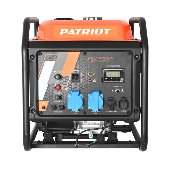 Бензиновый инверторный генератор PATRIOT iGN 3500 портативный фото