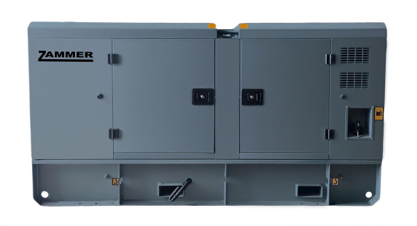 Дизельный генератор Zammer AD-720-Т400 Prof 12M26D902E200 в кожухе  промышленный фото
