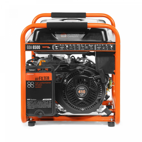 Бензиновый генератор DAEWOO GDA 6500 для дачи фото