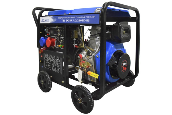 Дизельный сварочный генератор ТСС DGW 7.0/250ED-R3 026497 для дома фото