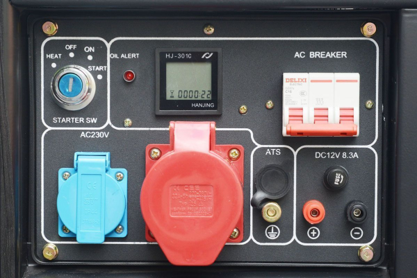 Дизельный генератор ТСС SDG 7000EH3A в кожухе МК-2.1 034168 фото