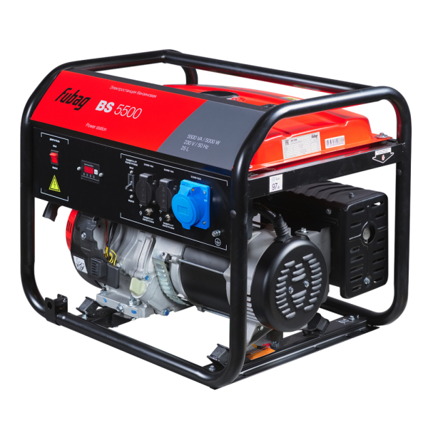 Бензиновый генератор Fubag BS 5500 646278 для дачи фото