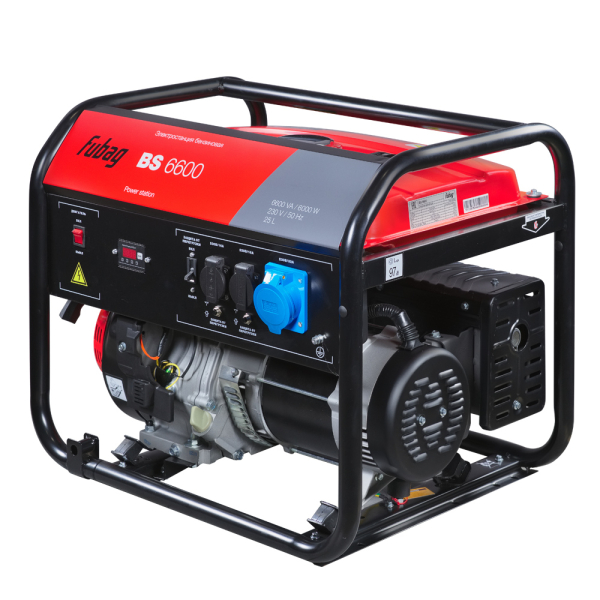 Бензиновый генератор Fubag BS 6600 646280 для гаража фото