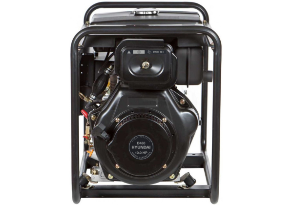 Дизельный генератор Hyundai DHY 6500L  для дома фото