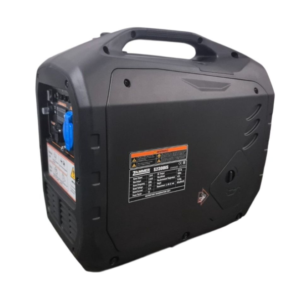 Бензиновый инверторный генератор Zammer S2300iS портативный фото
