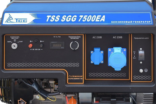 Бензиновый генератор ТСС SGG 7500ЕA с АВР(автозапуском) для газового котла Бензиновый генератор ТСС SGG 7500ЕA с АВР(автозапуском) для газового котла фото