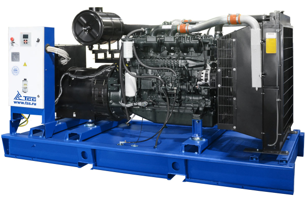 Дизельный генератор ТСС ЭД-250-Т400-2РКМ17 032654 на шасси фото
