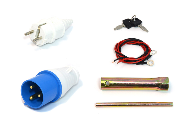 Бензиновый генератор ТСС SGG 7000EA в кожухе МК-1.1 портативный фото