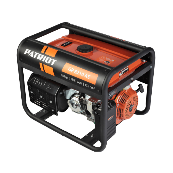 Бензиновый генератор PATRIOT GP 8210 AE портативный фото