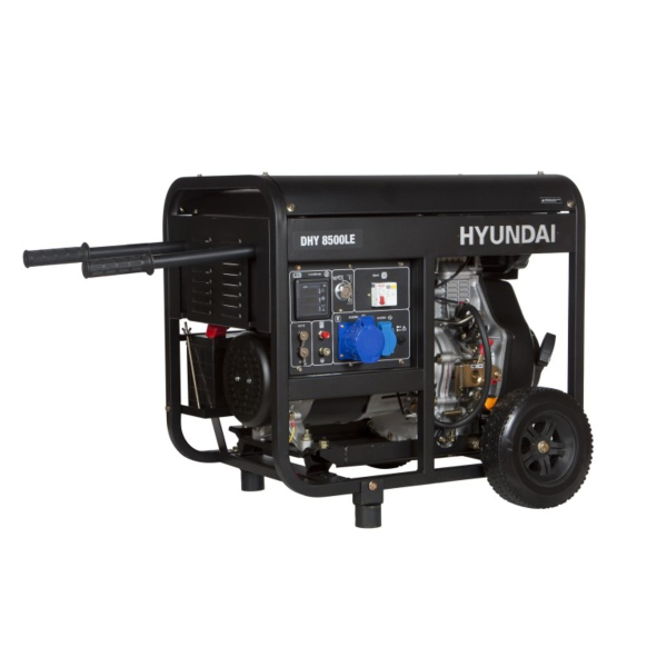 Дизельный генератор Hyundai DHY 8500LE  для дома фото