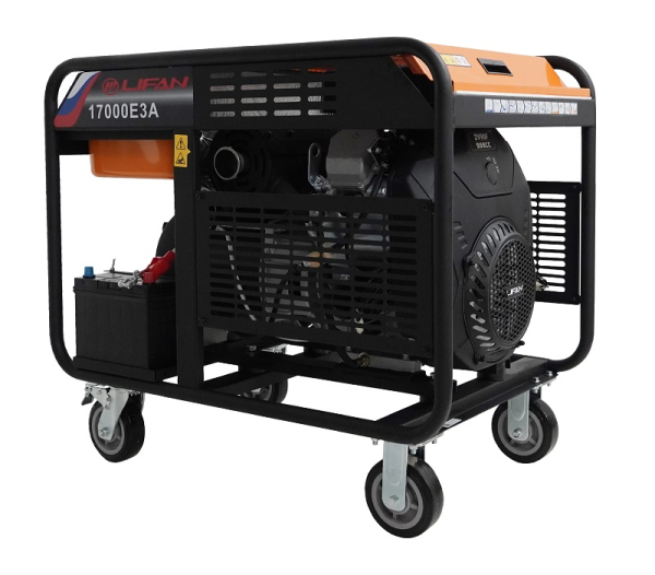 Бензиновый генератор Lifan 17000E3A 4-х тактный фото