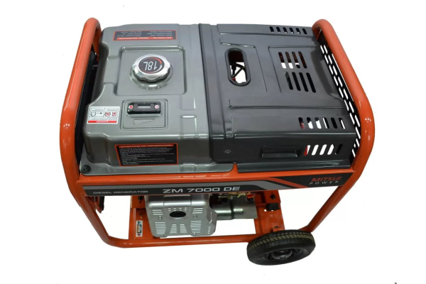 Дизельный генератор Mitsui ZM 7000 DE  передвижной фото