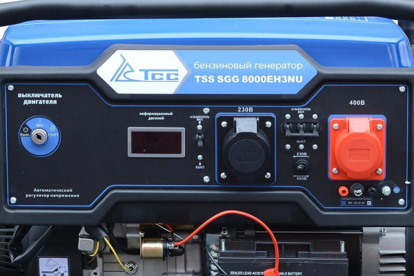 Бензиновый генератор ТСС SGG 8000EH3NU для газового котла Бензиновый генератор ТСС SGG 8000EH3NU для газового котла фото