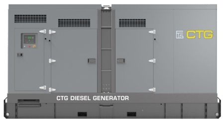 Дизельный генератор CTG 500P в кожухе (альтернатор Leroy Somer) фото