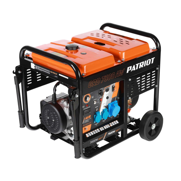 Дизельный генератор PATRIOT GRD 7500 AW 472702275 для дома фото