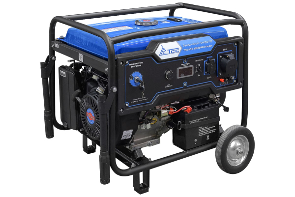 Бензиновый генератор ТСС SGG 6000EHNA Duplex для дома фото