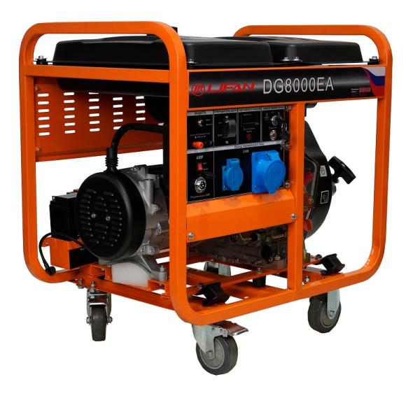 Дизельный генератор Lifan DG8000EA 00157314 для гаража фото