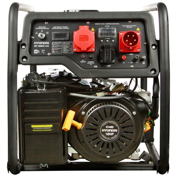 Бензиновый генератор Hyundai HHY 10000FE-3 ATS с автозапуском 4-х тактный фото
