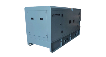 Дизельный генератор Zammer AD-30-Т400 в кожухе со встроенным АВР фото