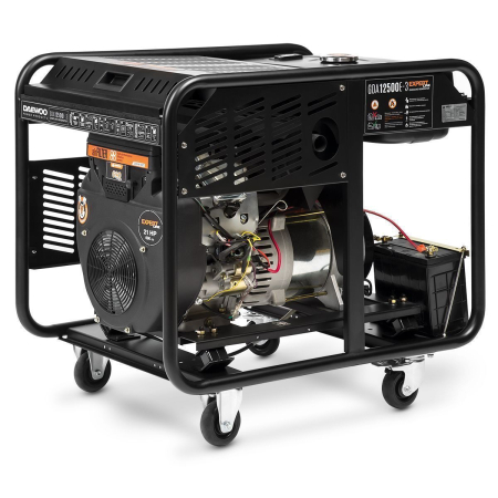 Бензиновый генератор DAEWOO GDA 12500E Бензиновый генератор DAEWOO GDA 12500E фото