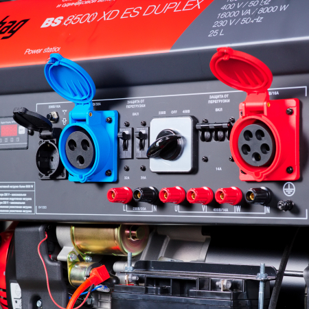 Бензиновый генератор Fubag BS 8500 XD ES DUPLEX фото