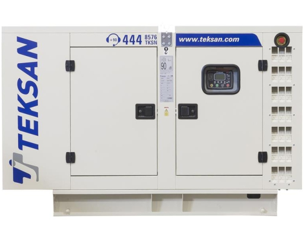 Дизельный генератор TEKSAN TJ35BD5L в кожухе  фото
