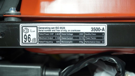 Бензиновый генератор Loncin LC3500-AS фото