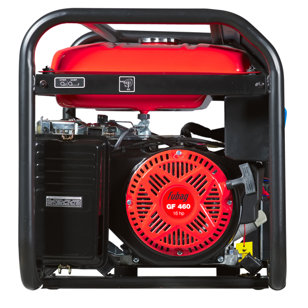 Бензиновый генератор Fubag BS 8500 A ES DUPLEX + Комплект колес и ручек + Масло универсальное Fubag Extra (SAE 10W40) в ПОДАРОК! фото