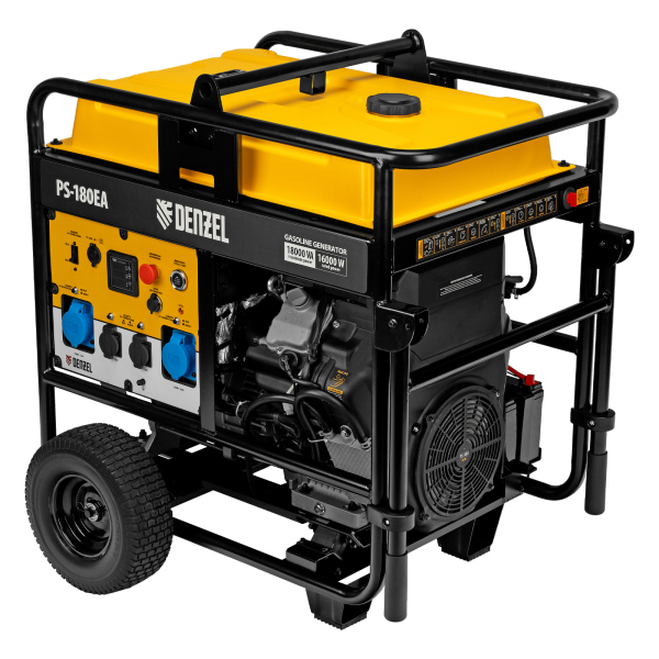 Бензиновый генератор DENZEL PS-180EA 2-х тактный фото