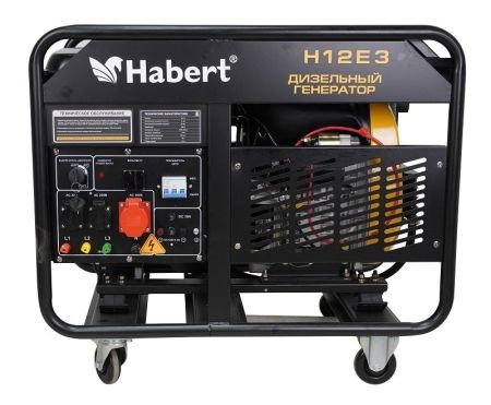 Дизельный генератор Habert H12E3 фото