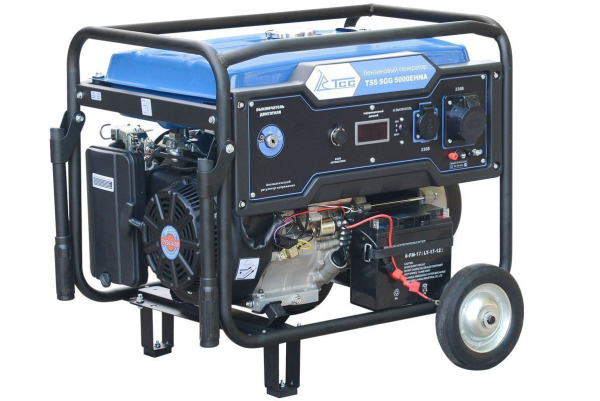 Бензиновый генератор ТСС SGG 5000EHNA 4-х тактный фото