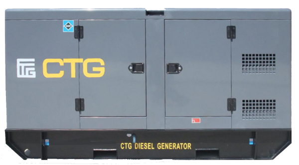 Дизельный генератор CTG AD-220RE в кожухе  фото