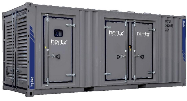 Дизельный генератор HERTZ HG 2070 BC  бесшумный фото