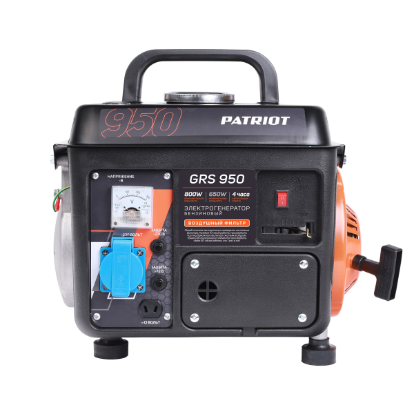 Бензиновый генератор PATRIOT GRS 950 для дачи фото