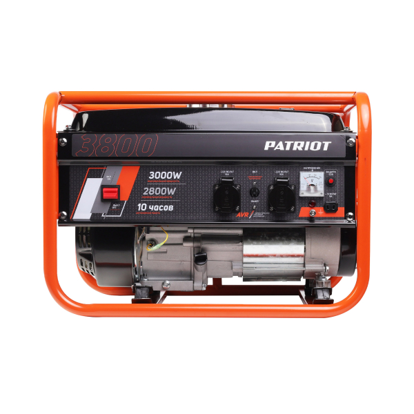 Бензиновый генератор PATRIOT SRGE 3800 для дачи фото