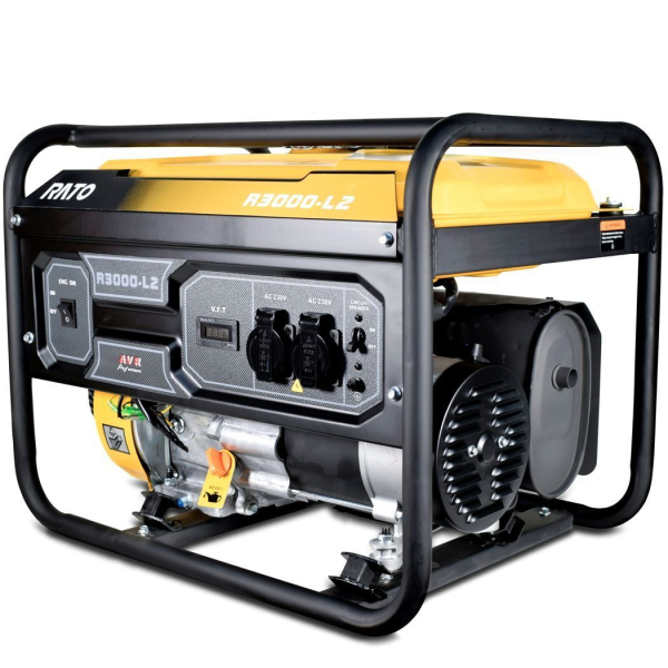 Бензиновый генератор RATO R3000-L2W + колесный комплект переносной фото