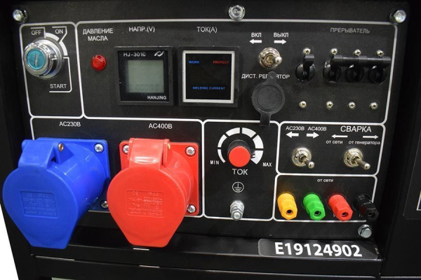 Бензиновый сварочный генератор ТСС GGW 6.0/250ED-R3 4-х тактный фото