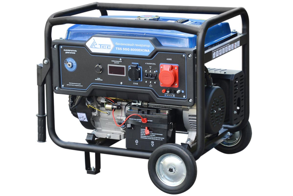 Бензиновый генератор ТСС SGG 8000EH3NA с АВР для дома фото