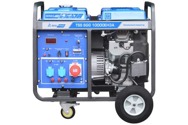 Бензиновый генератор ТСС SGG 10000EH3A для дома фото