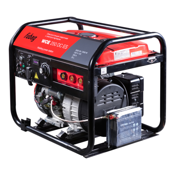 Бензиновый сварочный генератор Fubag WCE 250 DC ES фото
