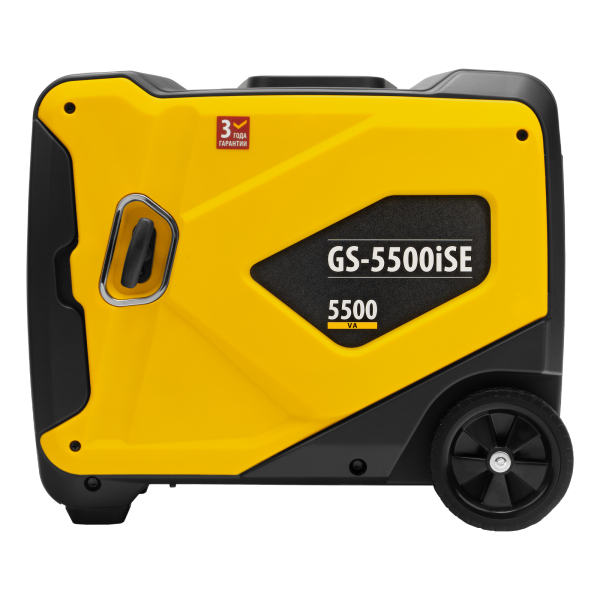 Бензиновый инверторный генератор DENZEL GS-5500iSE для газового котла фото