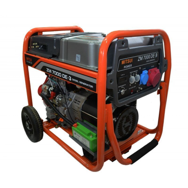 Дизельный генератор Mitsui ZM 7000 DE-3  2-х тактный Дизельный генератор Mitsui ZM 7000 DE-3  2-х тактный фото
