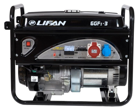 Бензиновый генератор Lifan 6 GF2-3 (LF7000-3) Бензиновый генератор Lifan 6 GF2-3 (LF7000-3) фото
