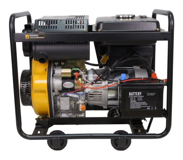 Дизельный генератор Habert H6GF-ME 57181 портативный Дизельный генератор Habert H6GF-ME 57181 портативный фото