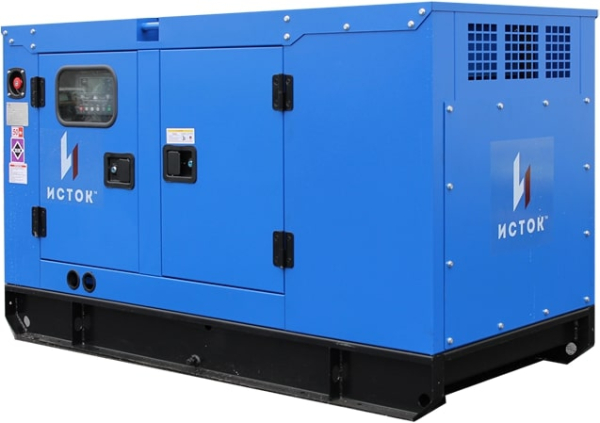 Дизельный генератор Исток АД12С-Т400-РПМ15 в кожухе с АВР  для дома фото