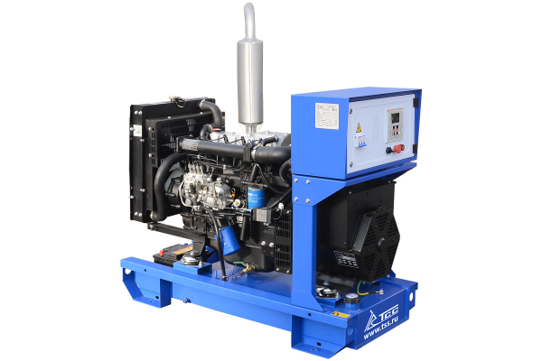 Дизельный генератор ТСС АД-16С-Т400 в погодозащитном кожухе с АВР 025184 промышленный фото