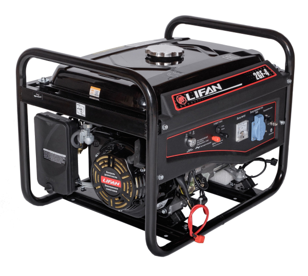 Бензиновый генератор Lifan 2 GF-4 (LF2500E) для газового котла фото