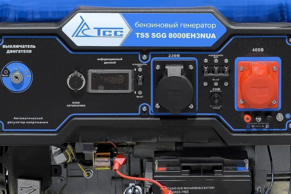 Бензиновый генератор ТСС SGG 8000EH3NUA для дома фото