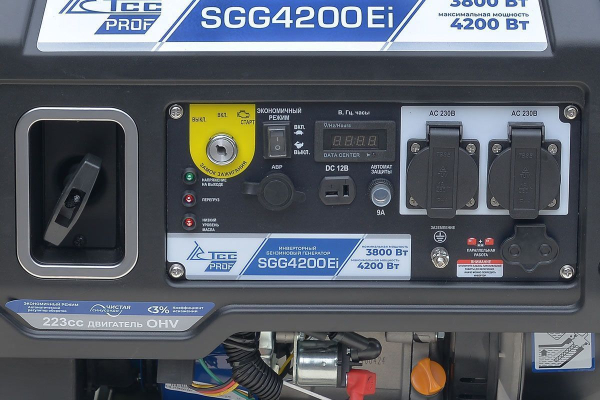 Бензиновый инверторный генератор ТСС SGG 4200Ei с блоком АВР для газового котла Бензиновый инверторный генератор ТСС SGG 4200Ei с блоком АВР для газового котла фото